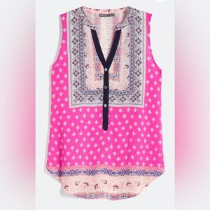 Brixon Ivy Walton Henley Blouse Size S